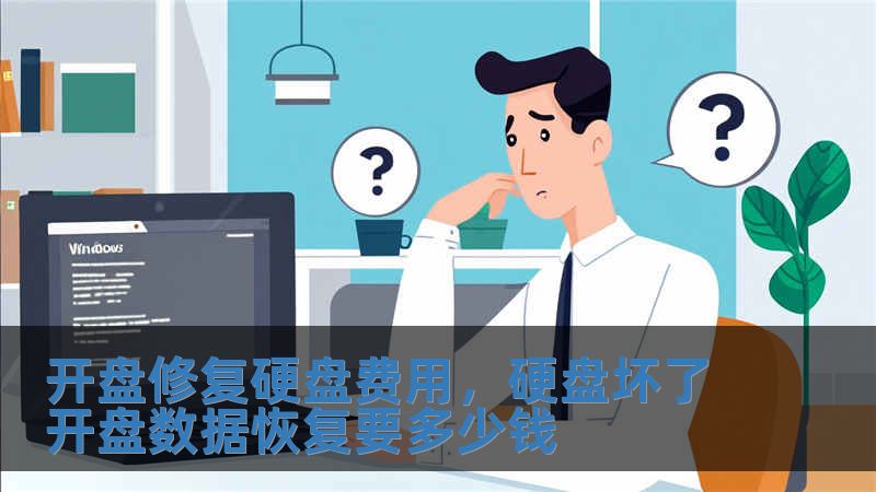 開盤修復硬盤費用，硬盤壞了開盤數據恢復要多少錢