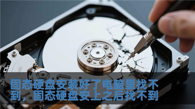 固態(tài)硬盤安裝好了電腦里找不到，固態(tài)硬盤安上之后找不到