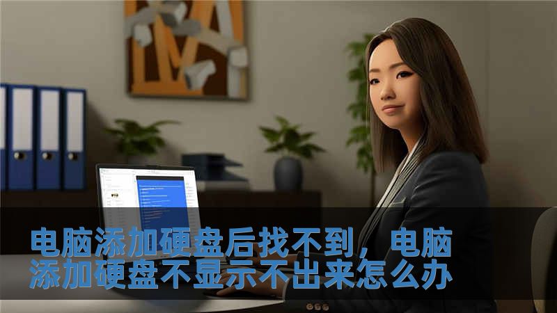 電腦添加硬盤后找不到，電腦添加硬盤不顯示不出來怎么辦