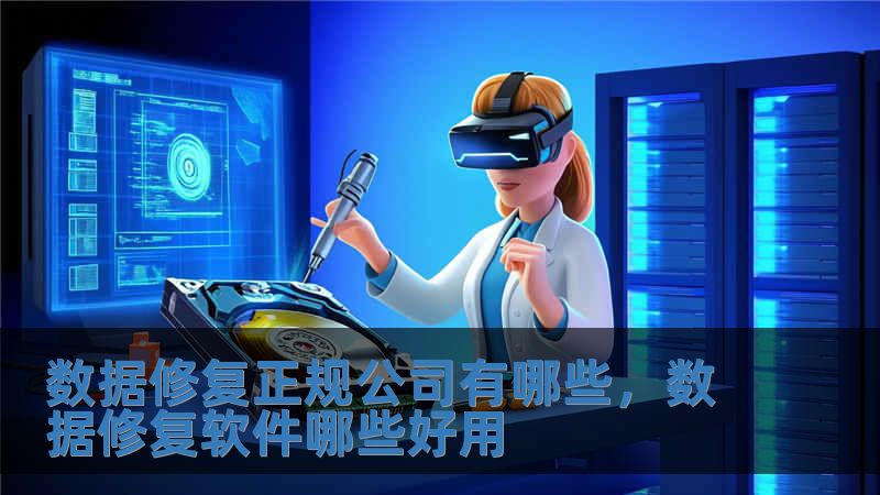 數據修復正規公司有哪些，數據修復軟件哪些好用