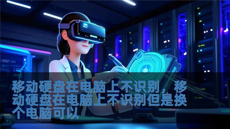 移動硬盤在電腦上不識別，移動硬盤在電腦上不識別但是換個電腦可以