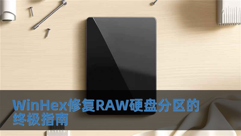 WinHex修復RAW硬盤分區的終極指南