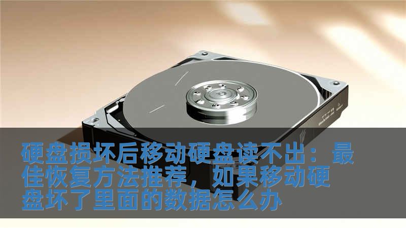 硬盤損壞后移動硬盤讀不出：最佳恢復方法推薦，如果移動硬盤壞了里面的數據怎么辦