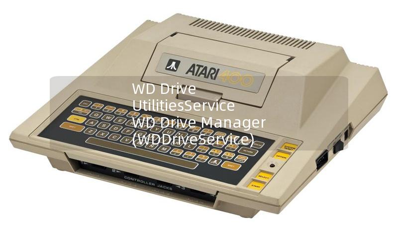 WD Drive UtilitiesService WD Drive Manager (WDDriveService) could not b“ WD Drive UtilitiesService WD Drive Manager (WDDriveService) could not b“